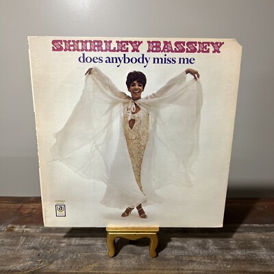 Shirley Bassey Does Anybody Miss Me Vinyl LP 1969/1978 Reissue EX 