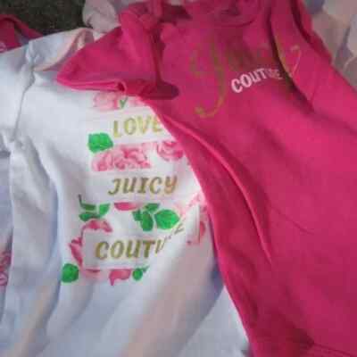 Baby Girl LOT 18m Juicy Couture for babies one piece OUTFITS adorable 
