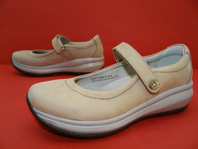 Joya Mary Jane II Slipper Mokassins Ballerina Damen Schuhe Leder Gr.37 Grey