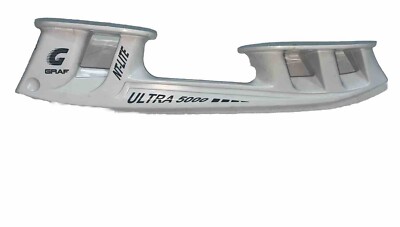 Lames De Patin Pour Gardien De Hockey GRAF 4mm (taille 9-9.5) - 1 Boulon - Acier Inoxydable - Neuf