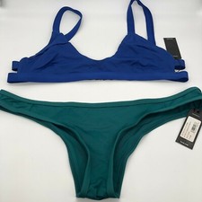 New with Tags Tavik Blue  Green Bikini - Size XL