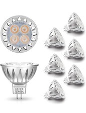 5 MR16 Led Bulbs 5W Replace 12V 35W Halogen Equivalent, 2700K Soft Warm White