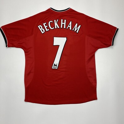 Manchester united umbro Beckham 7 L 正規品 Manchester united umbro Beckham 7 L 正規品 - メルカリ