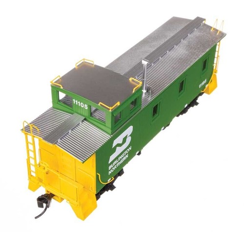 Walthers Proto HO 920-103255 Burlington Northern BN 30' GTW Wood Cupola Caboose - Picture 5 of 5