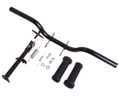 Fußrastenträger Mit Seitenständer-Aufnahme Für Simson S51, S70 - Inkl. Gummis