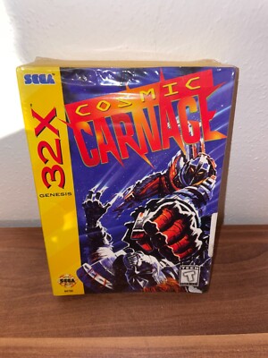 Cosmic Carnage, Sega Genesis 32X, NTSC USA, NEU
