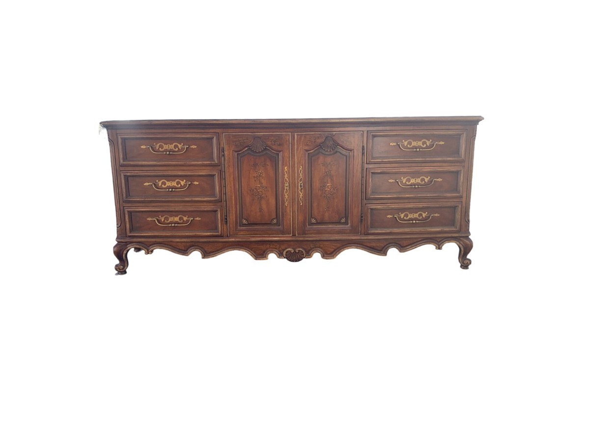 French Provincial Drexel Heritage Brittany Collection Double