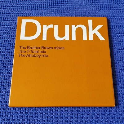 Pet Shop Boys CDRDJX 6533 Drunk Rare 4 Track UK Double Sleeve Promo CD Single 