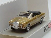 Pcx Rolls Royce Corniche Cabrio, 1971, Gold Met. - 870514 - 1:87