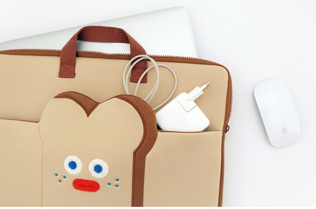 【ROMANE】Brunch Brother 15-inch poodle laptop pouch 15