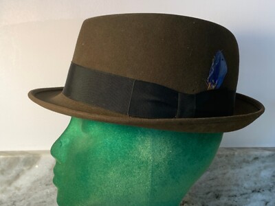 Vintage Fedora Hat By Dobbs Fifth Avenue New York With Original