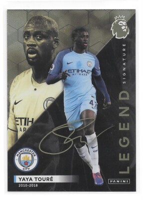 22-23 Panini Prizm YAYA TOURE 直筆サインカード Yaya Toure 2023 Prizm Premier League #S-YT Signatures - Silver /99