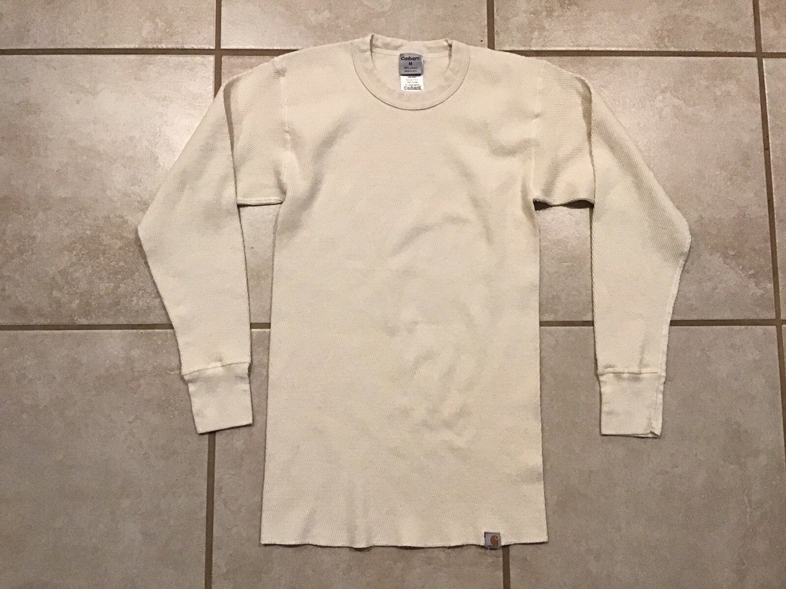 carhartt waffle thermal shirt