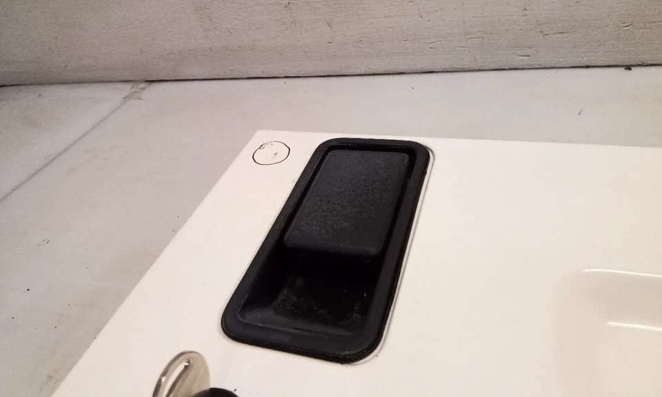 Puerta trasera Jeep TJ Wrangler OEM PW1 blanca 1997-2003 146960 Foto 2 de 4