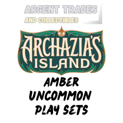 Disney Lorcana Archazia's Island Amber Uncommon Play Sets