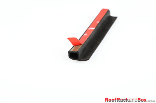 Adhesive 27mm P Type  Black Rubber Air Sealed Strip per meter-EPDM Rubber Strip - Picture 1 of 8