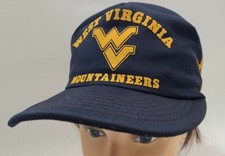 West Virginia Mountaineers Vintage Hat Snapback Tucker Cap Mesh Back read below