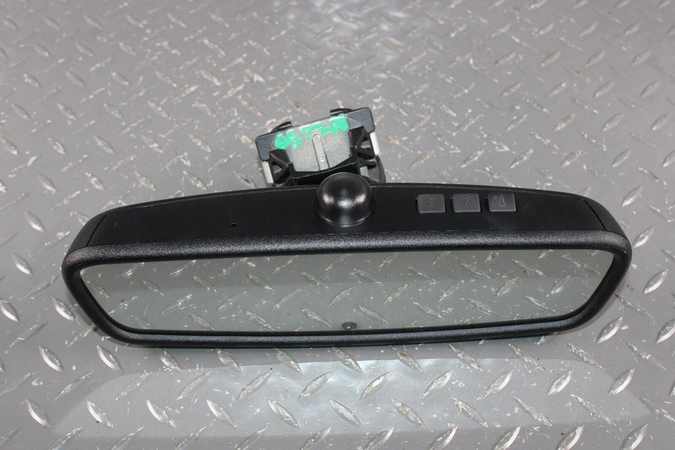 1517 X3 Black Auto Dimming Interior Rear View Mirror Garage Door