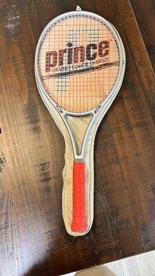 1990 Prince Graphite Comp XL oversize Tennis Racket Racquet with