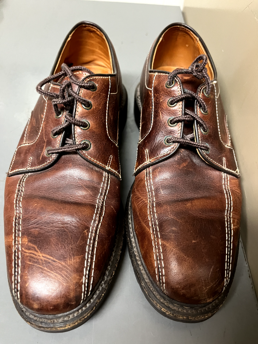 Allen Edmonds Mapleton Brown Leather Oxfords Dress Shoes Mens Sz 8‎ D ALLEN EDMONDS MEN main image 4