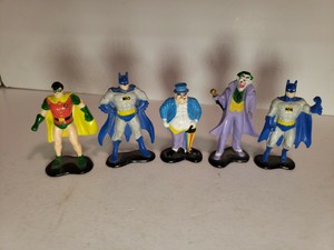 metal superhero figures