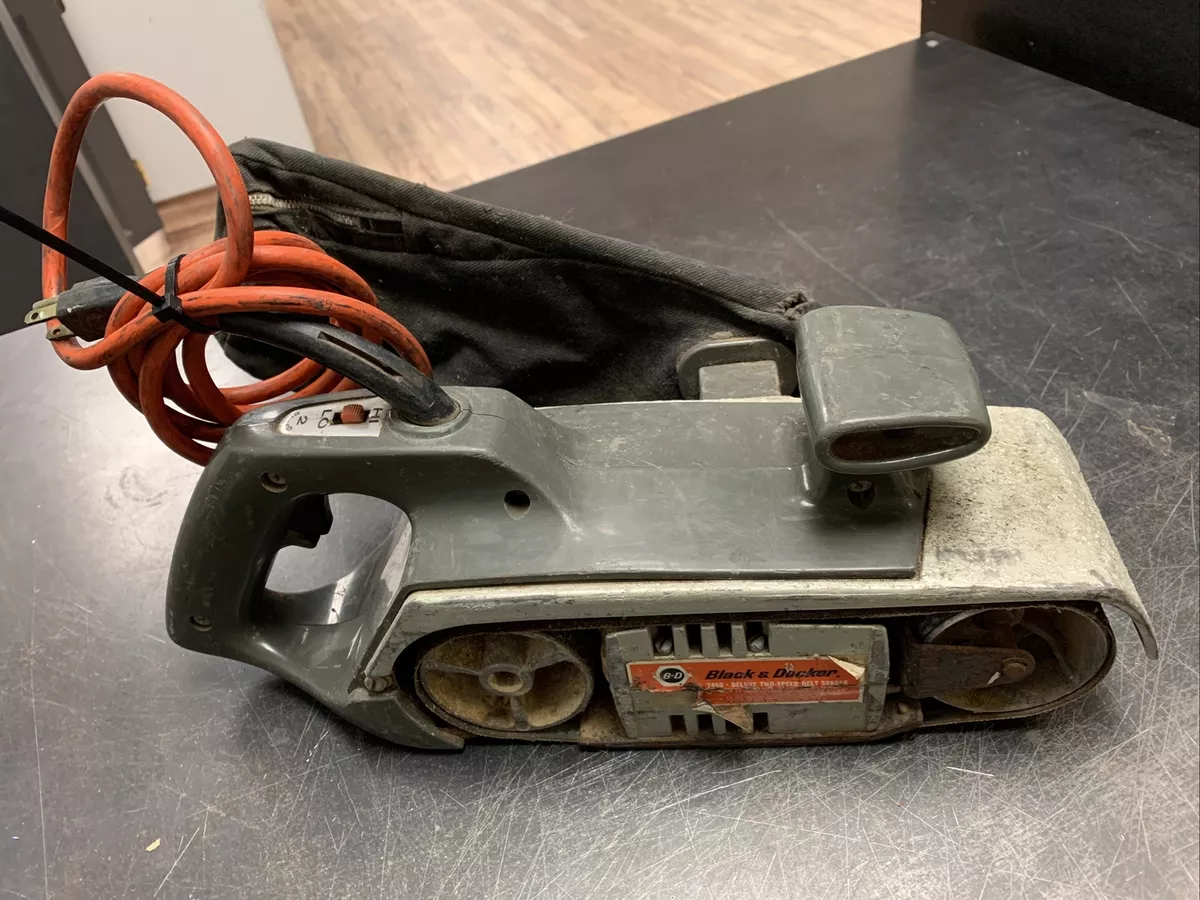 Old black and decker belt sander deals