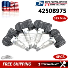 4pcs TPMS For Mitsubishi Lancer Outlander Tire Pressure Sensor 4250B975 315MHz