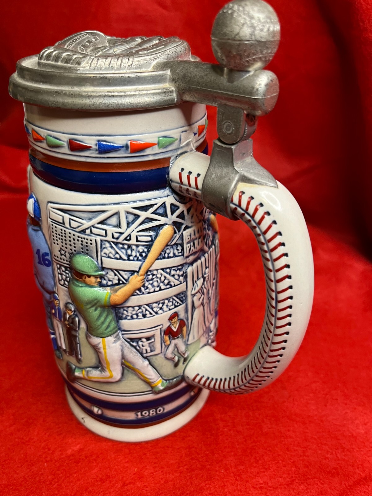 Vintage Avon 1984 baseball beer stein eBay