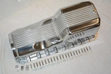 1965-90 Big Block Chevy Finned Aluminum Oil Pan 396 402 427 454 BBC Gen 4