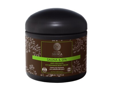 Natura Siberica Sauna & Spa Anti-Cellulite Icy Drainage Body Cream 370ml
