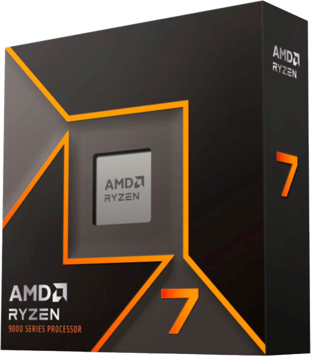 AMD - Ryzen 7 9700X 8-Core - 16-Thread 3.8 GHz (5.5 GHz Max AMD - Ryzen 7 9700X 8-Core - 16-Thread 3.8 GHz (5.5 GHz Max