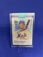 Jeff McNeil Autograph And Gold /50 Topps Topps. Chrome Allen And Ginter NY METS