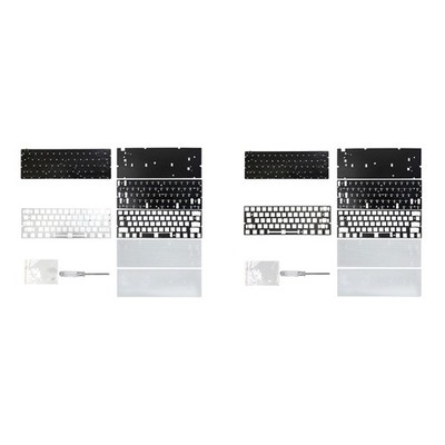 Mechanical Keyboard Parts 61 Key Switches PCB Color Underlight Design