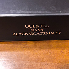 Schuyler NASB Quentel Full Yapp Black Goatski...