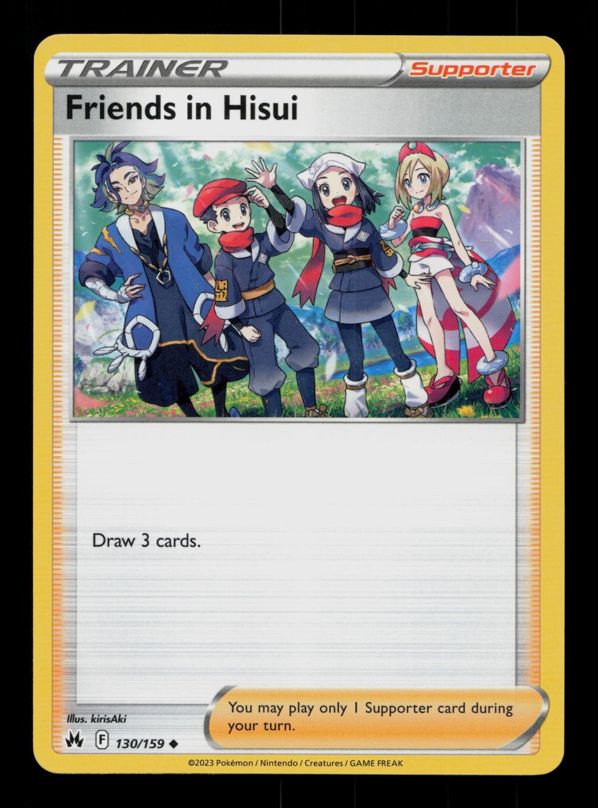 Friends in Hisui 130/159 Crown Zenith NM/M Pokemon