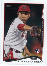 2014 Topps - Eury De La Rosa #456 Mini RC Diamondbacks