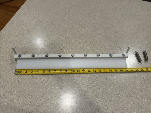 Somerset #4 Scraper for CDR-2100 Dough Roller With Springs and Mounting Bracket - Picture 8 of 8
