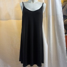 Nicole Miller Women's Dress Sz L, Little Black Dress-spaghetti Straps