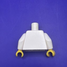 LEGO Ninja Shogun Minifigure White w/ Armor cas057 3053 3077 3050 (AUTHENTIC)