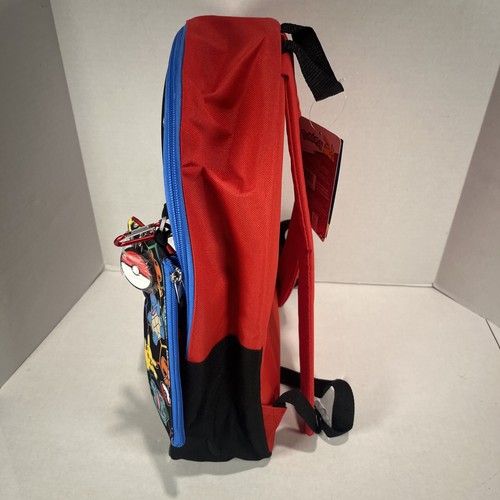 Pokemon Backpack 5 Piece Set Pikachu Bulbasaur Lunch Bag NWT School - Picture 10 of 18