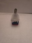 Christmas Figural Light Bulb Snowy House Vintage Milk Glass Old Decoration — photo 2
