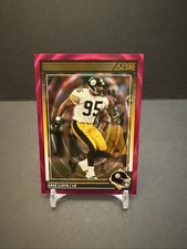 2024 Panini SCORE PINK BORDER #243 Greg Lloyd STEELERS 274/299 EX/NM