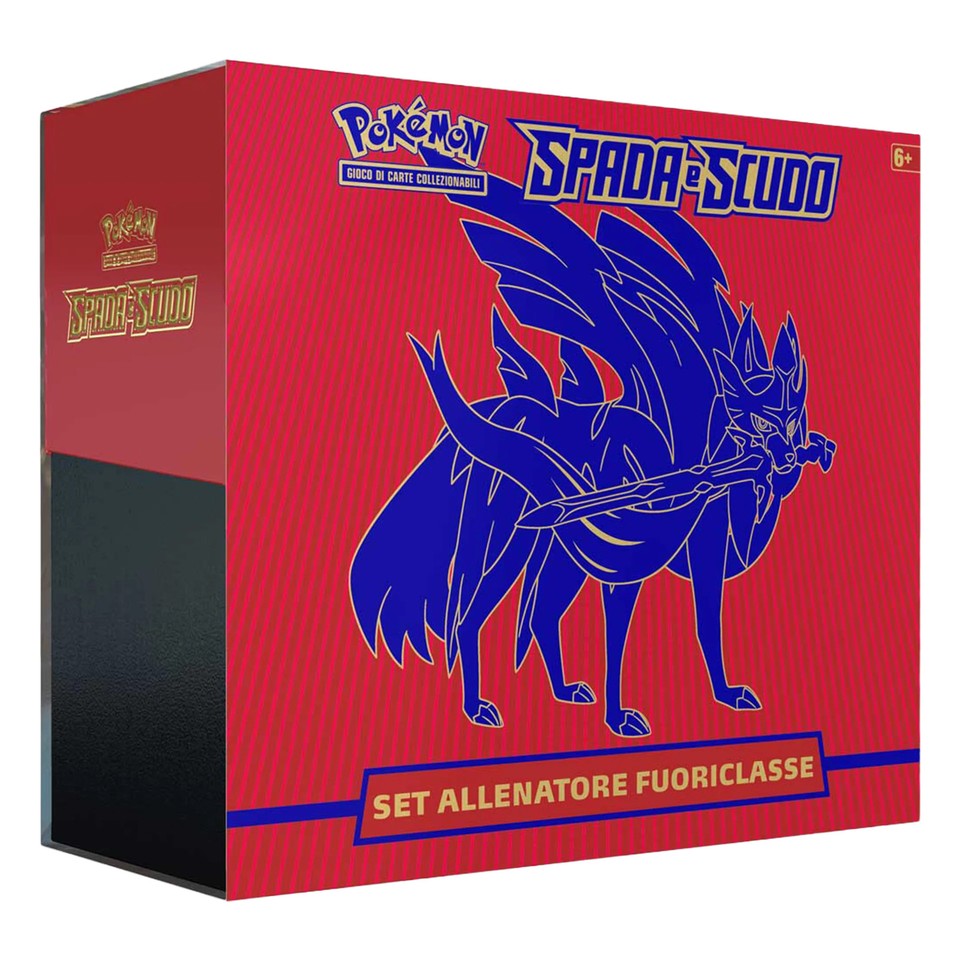 Pokemon-Spada e Scudo SSH Set Allenatore Fuoriclasse Zacian (IT)