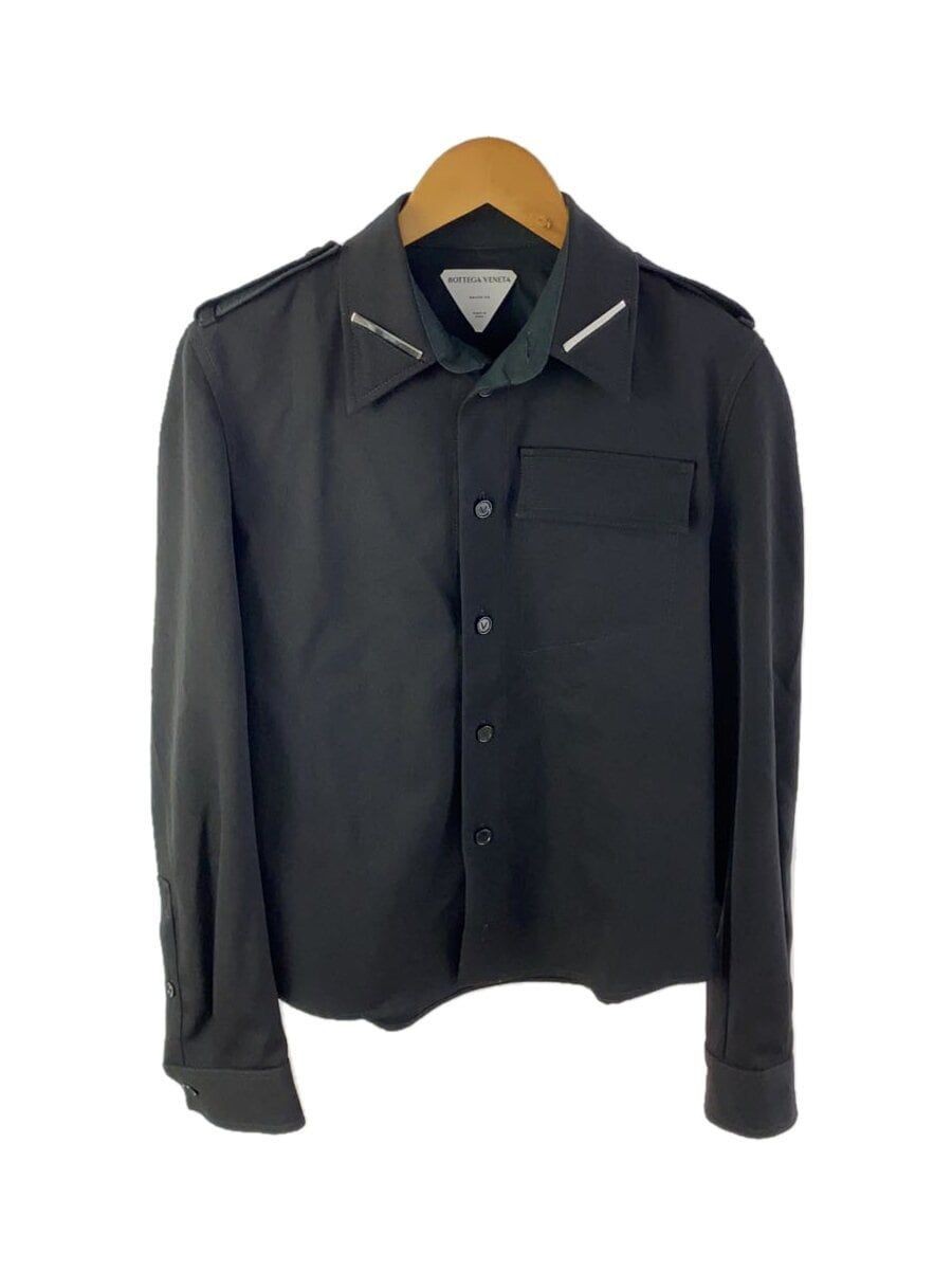 BOTTEGA VENETA Long Sleeve Shirt 21aw Metal-detailed Canvas