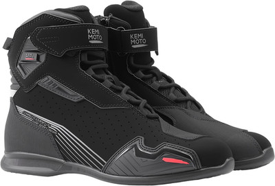 Motorcycle Boots Men CE Certification Ankle, Thick Heel Protection Mesh Breathab