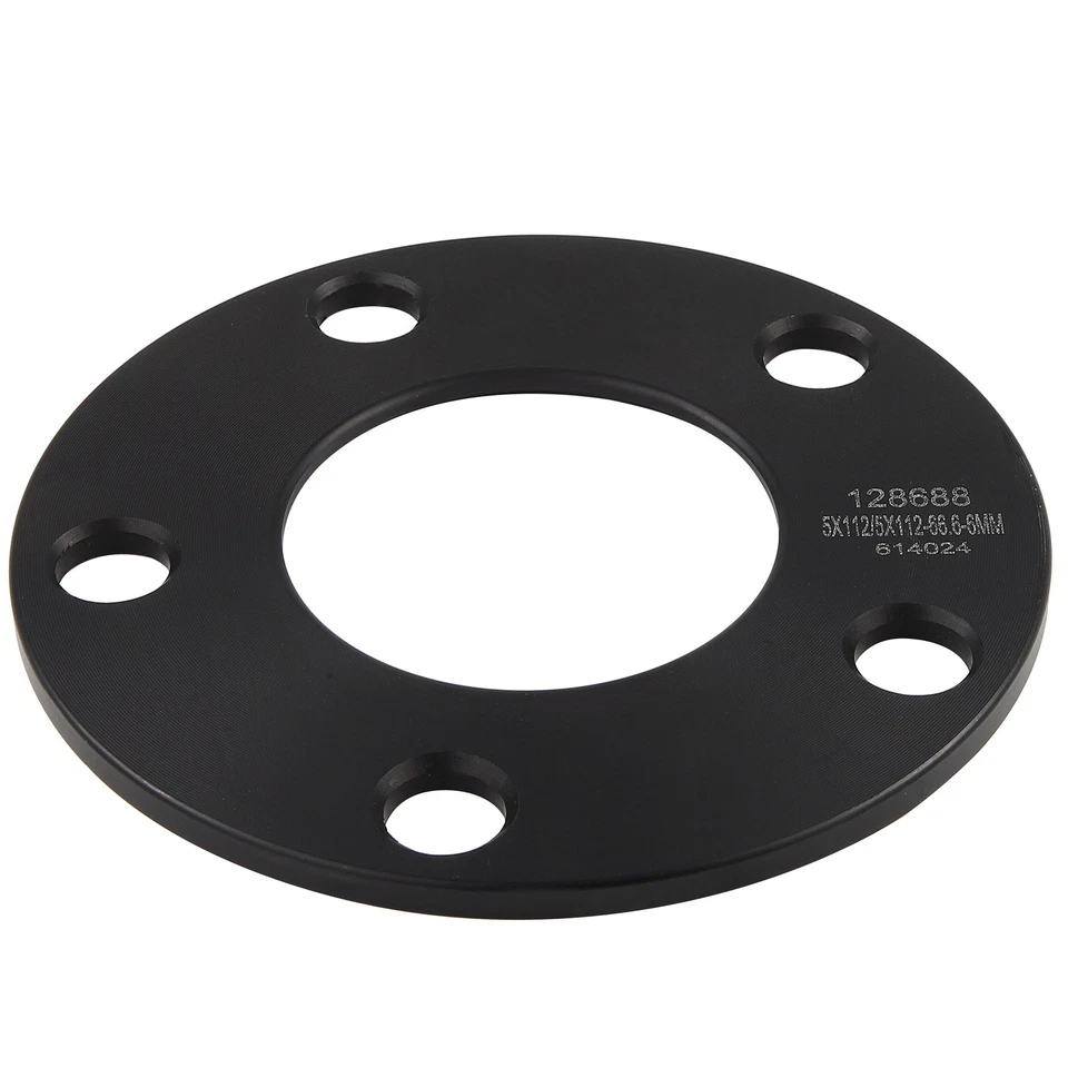 4X Espaciadores de rueda 6 mm 5x112 para Mercedes-Benz C43 CLS63 CLS550 E400 GLA45 GLS450 Foto 2 de 4