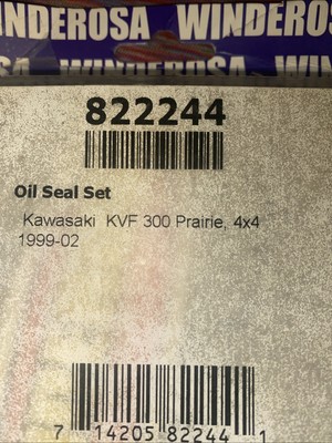 すけきヨページ WINDEROSA Oil Seal Kit 822244 - 99-02 KVF300 Kawasaki Prairie | eBay