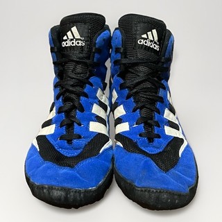 Vintage 1999 Adidas Nitro True Blue Black Wrestling Shoes US 11 Rare