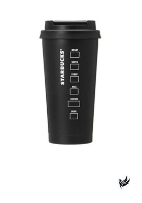 STARBUCKS マジックタンブラー ブラック Starbucks Recycled Stainless Steel TOGO Logo Tumbler Matte Black