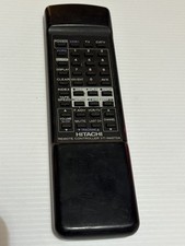 HITACHI VT-RM370A VCR Remote Control - Untested Light corrosion